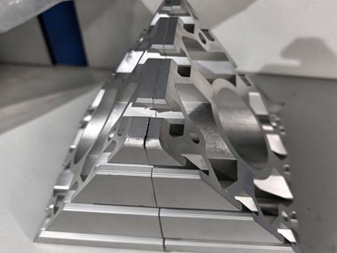 Aluminum Profile 45 Degree Mitre Cutting Processing Service