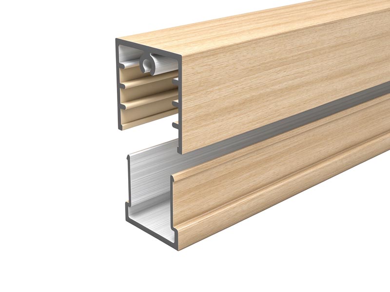 Timber Look Aluminum Batten for Building Exterior Wall