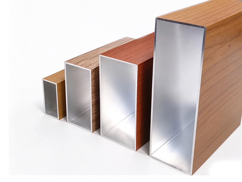 Custom Aluminum Batten Profile for Vertical Facade Screen