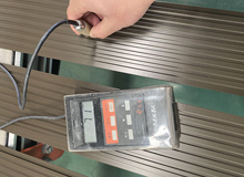 Perfiles de aluminio en pulverización